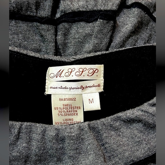 Gray Tiered Mini Dress - Picture 11 of 11